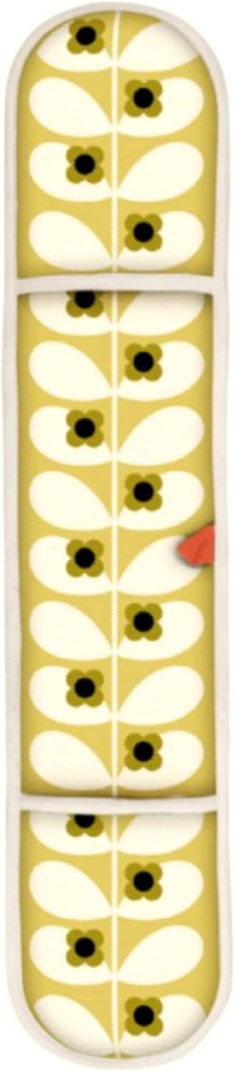 Orla Kiely Wild Rose Stem Ochre Double Oven Glove