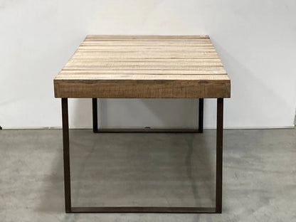 Nkuku Oso Rustic Wooden Dining Table 