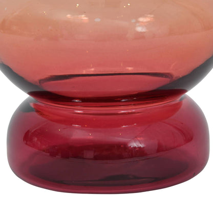 Libra Company Elise Blush Pink Ombre Glass Vase