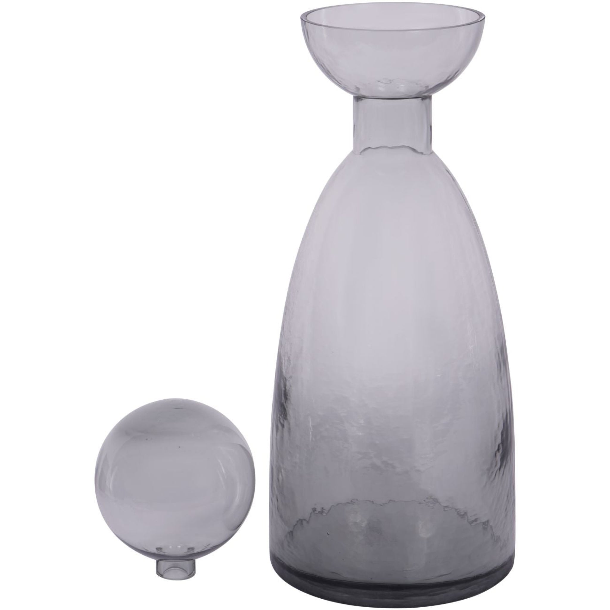 Libra Vitrum Smoked Bottle Vase 43cm