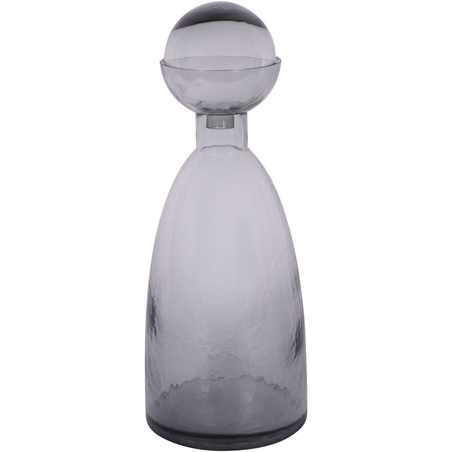 Libra Vitrum Smoked Bottle Vase 43cm