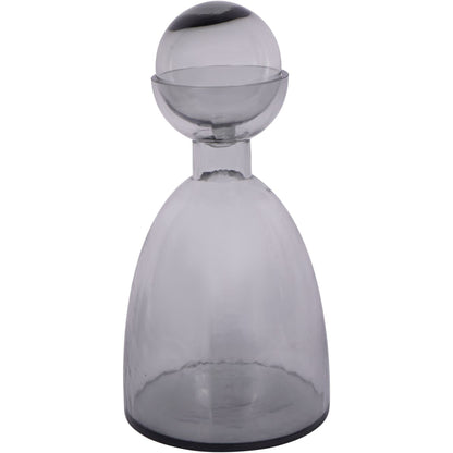 Libra Vitrum Smoked Bottle Vase 37cm