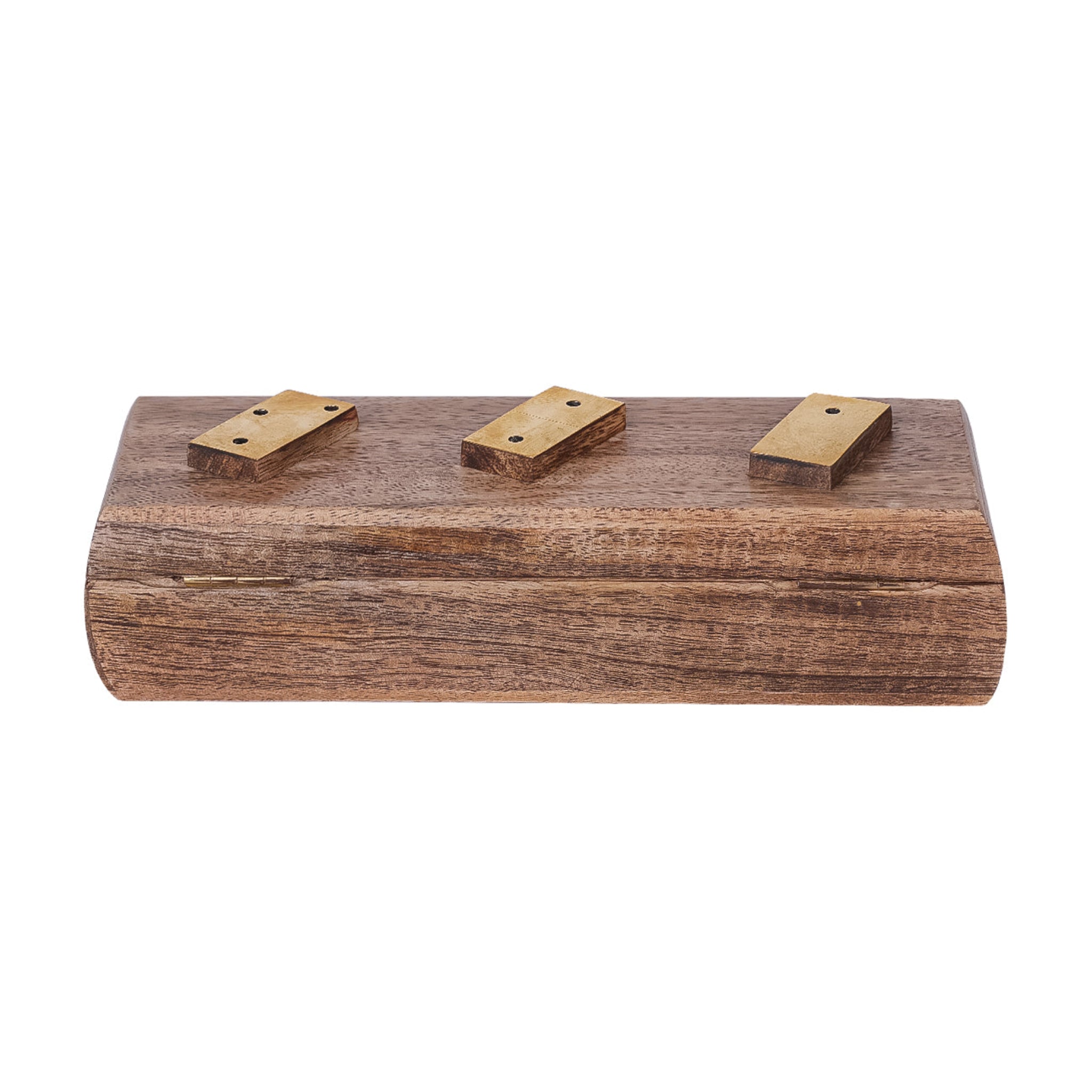 Libra Pryce Mango Wood Domino Game