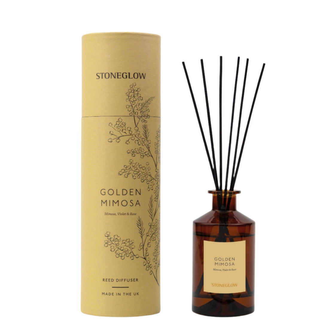 Stoneglow The Walled Garden Golden Mimosa Diffuser 160ml