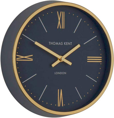 Thomas Kent 10" Hampton Navy Wall Clock