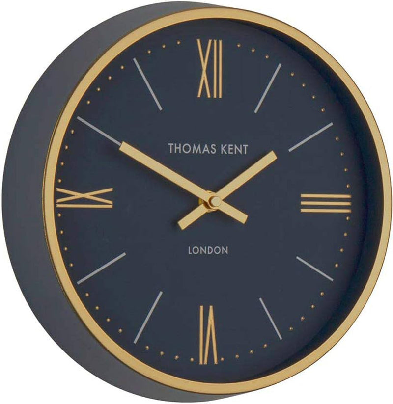 Thomas Kent 10" Hampton Navy Wall Clock