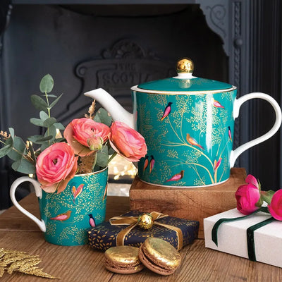 Sara Miller teapot and mug