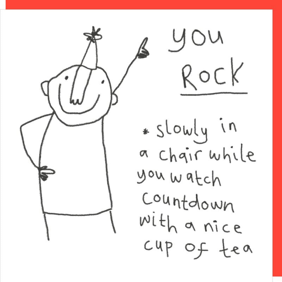 Rosie Made A Thing You Rock Birthday Card