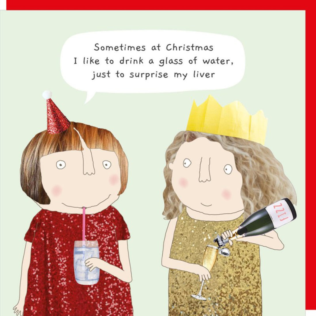 Rosie Made A Thing Christmas Card Surprise Liver 