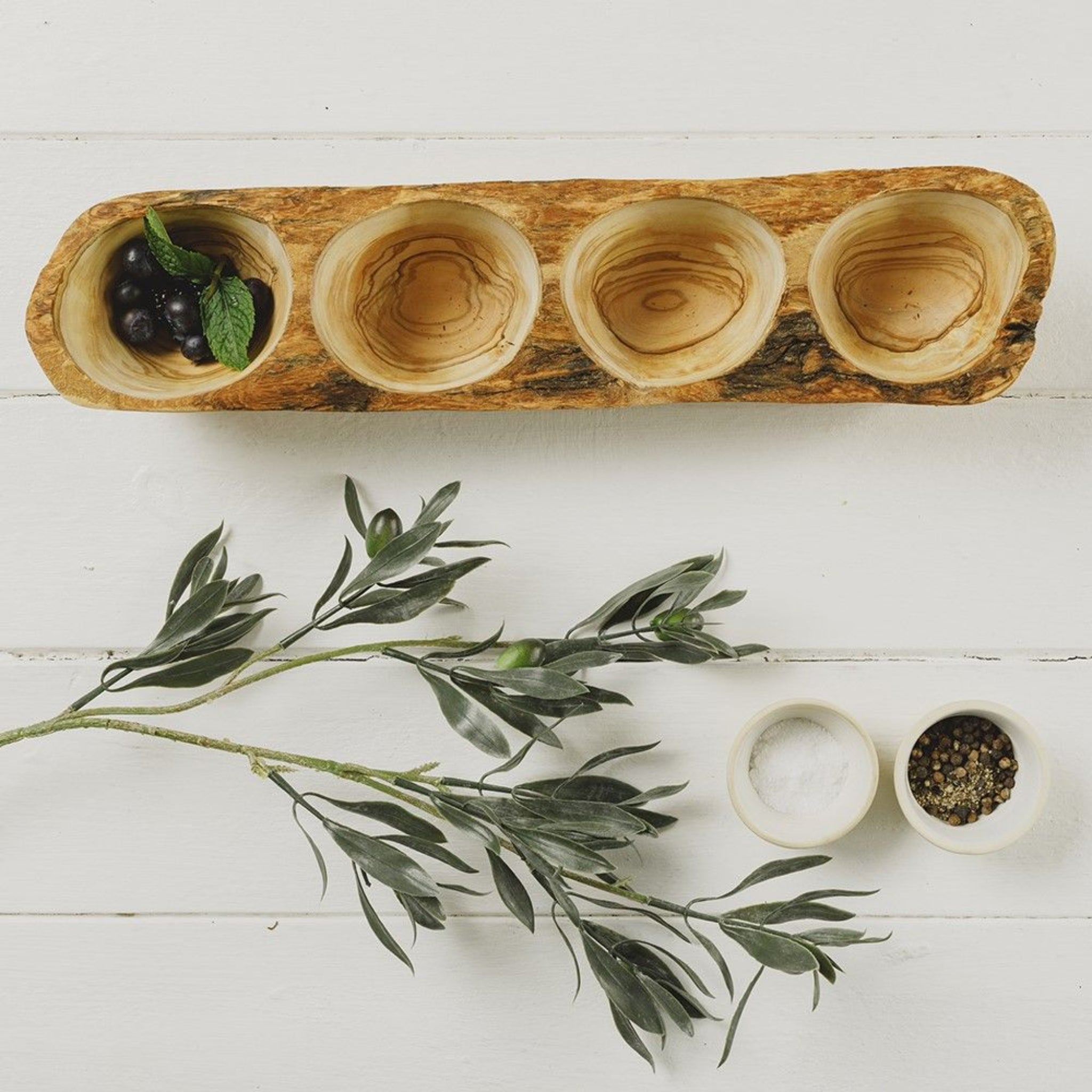 Selbrae House Olivewood Nibbles Tray