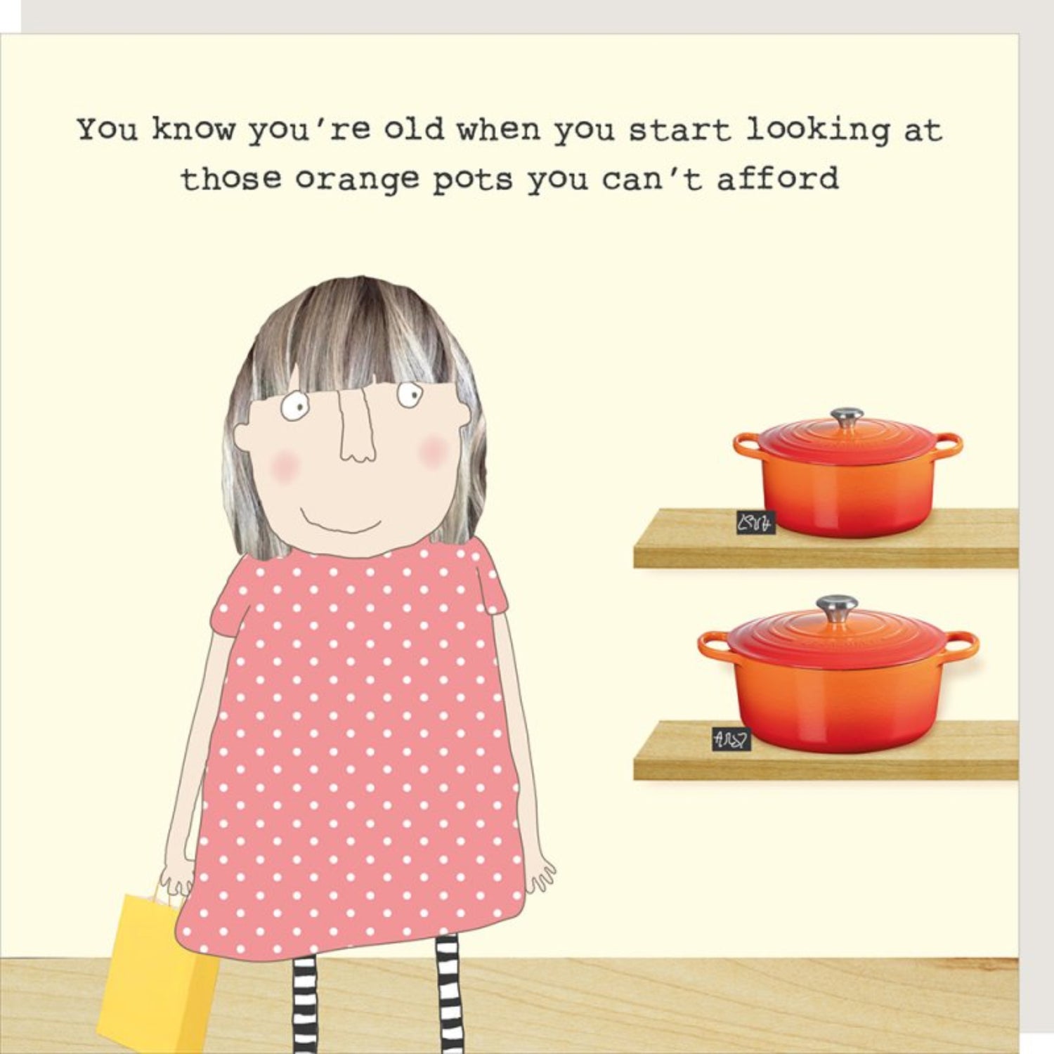 Rosie Made A Thing Just Kidding Birthday Card