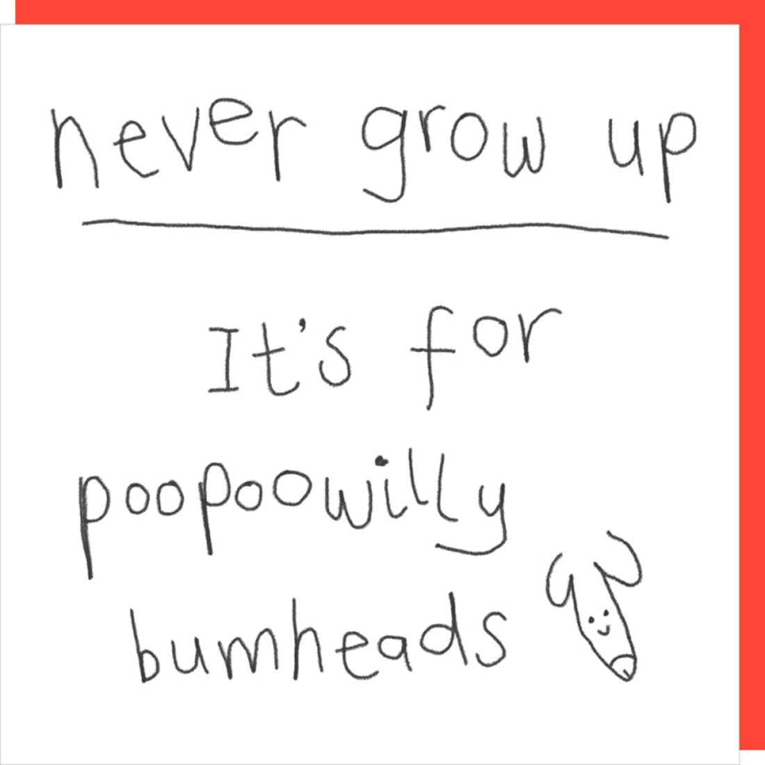 Rosie Made A Thing Grow Up Birthday Card