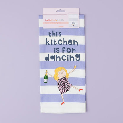 Rosie Made A Thing Kitchen Dancing Tea Towel