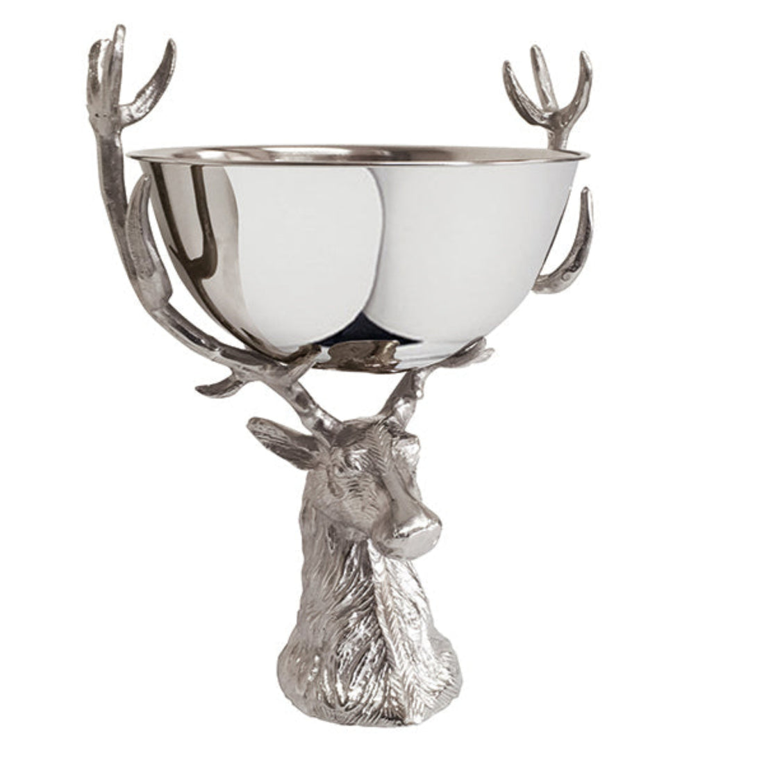 Culinary Concepts Small Punch Bowl / Wine Cooler With Stag Stand