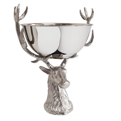 Culinary Concepts Small Punch Bowl / Wine Cooler With Stag Stand