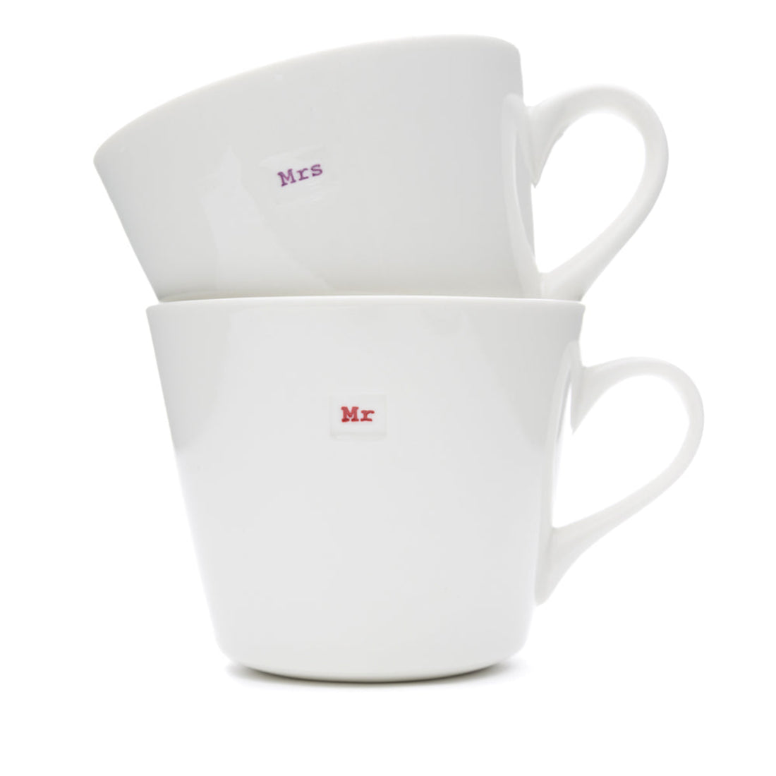 Keith Brymer Jones Pair Mr &amp; Mrs Mug 350ml