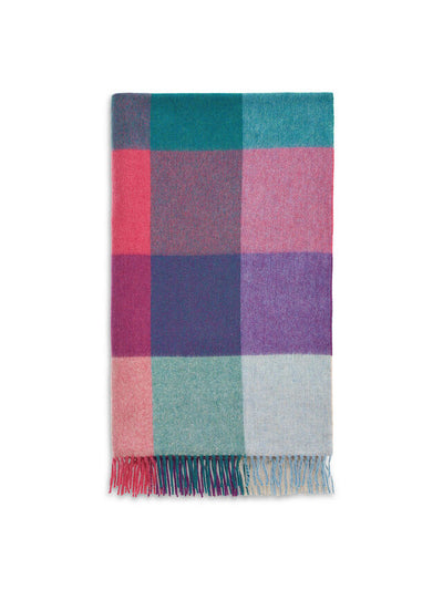 Bronte by Moon St Davids Lavender & Teal Throw