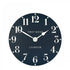 Thomas Kent Mulberry 12" Wall Clock Ink