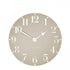 Thomas Kent Mulberry 12" Wall Clock Sand