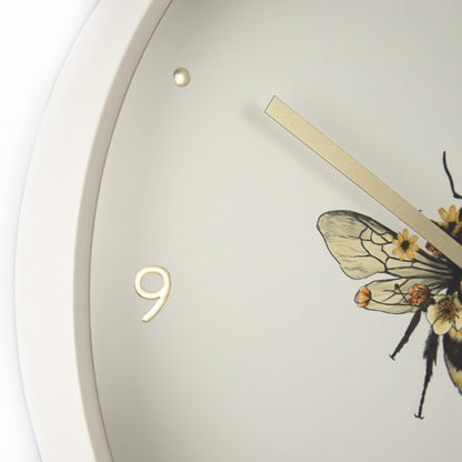 Thomas Kent 12&quot; Bee in Bloom Wall Clock