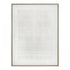 Framed abstract art with a white background