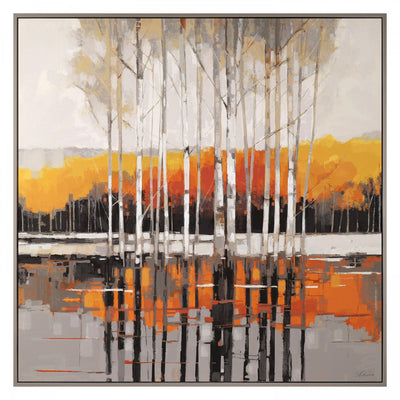 Silver Birch Reflections by Sabrina Roscino