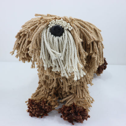 Aquarelle Home Daisy Dog Laying Down Natural/Cream