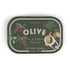a green tin with a can of soy wax