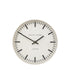 Baker & Brown Claremont Clock Wall Clock Putty 30cm