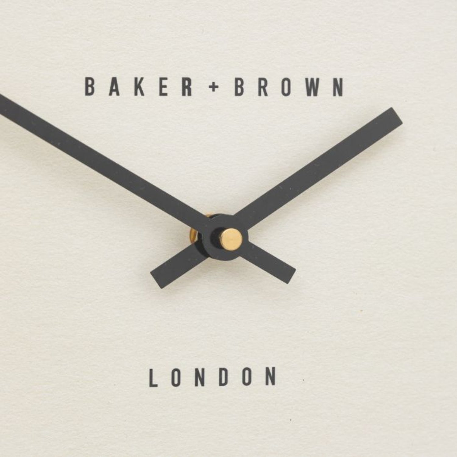 Minimalist clock with &