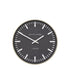 Baker & Brown Claremont Wall Clock Chrome