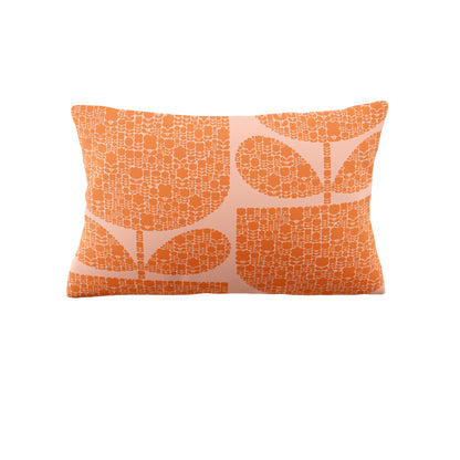 Orla Kiely Block Garden Duvet Cover Set Orange Sorbet