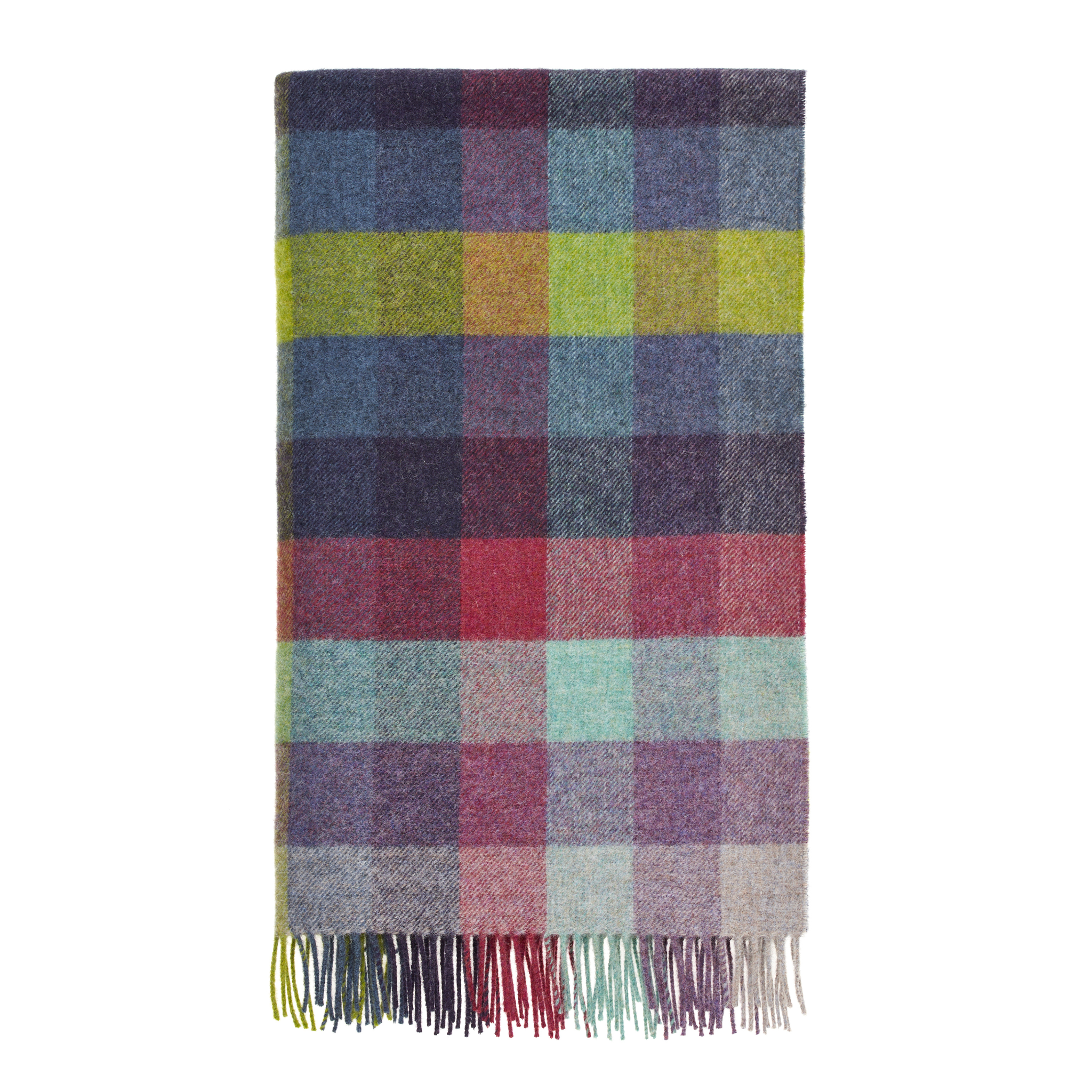 Bronte by Moon Harlequin Throw in Moorland