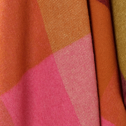 Bronte by Moon St David Merino Wool Throw close up