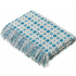 Bronte by Moon Milan Aqua Blue Throw
