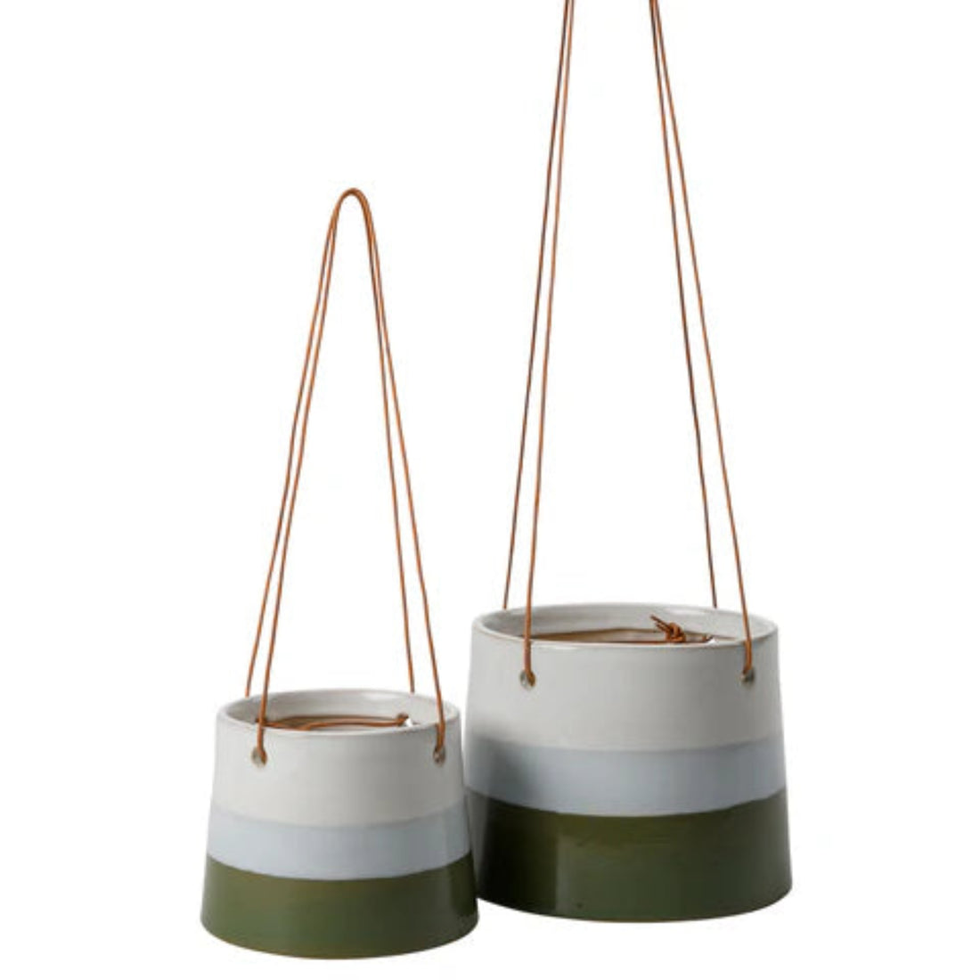 Burgon &amp; Ball Collector Hanging Pot Blue/Green
