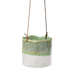 Burgon & Ball Hanging Pot Wave Green