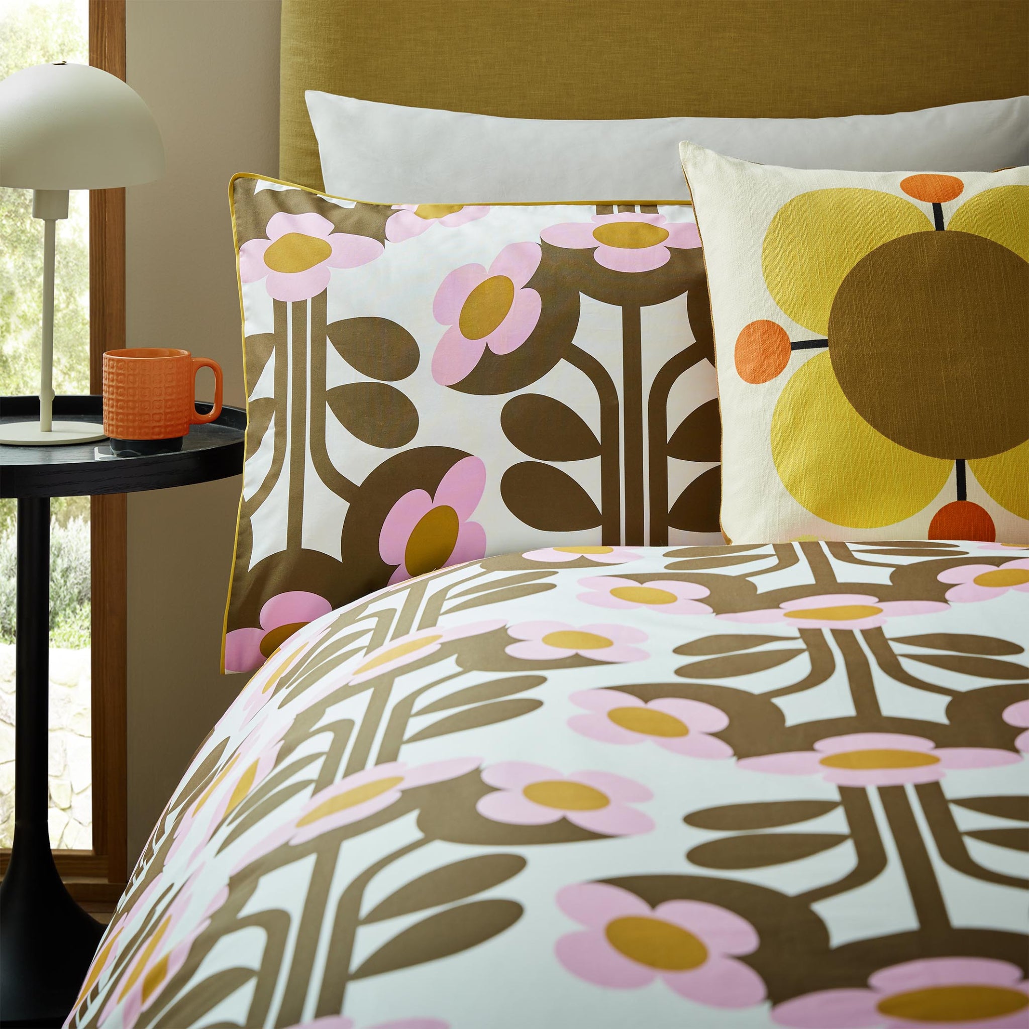 Orla Kiely Buttercup Duvet Cover Set Blossom