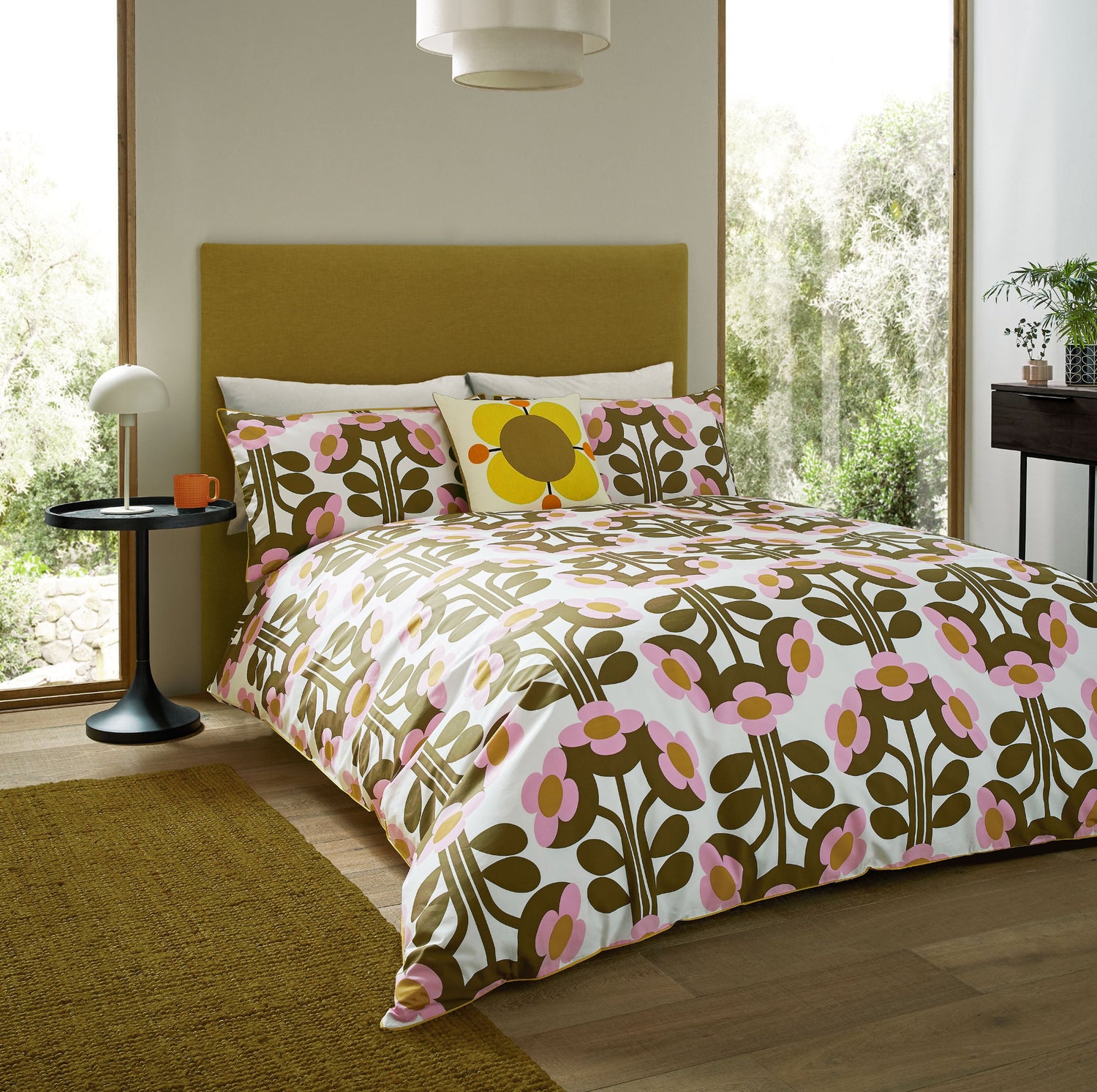 Orla Kiely Buttercup Duvet Cover Set Blossom