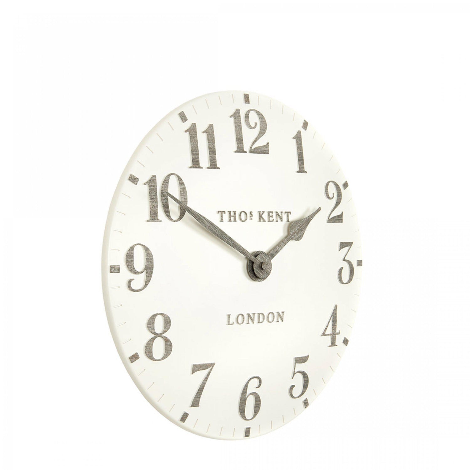 Thomas Kent Mulberry 12&quot; Wall Clock Limestone