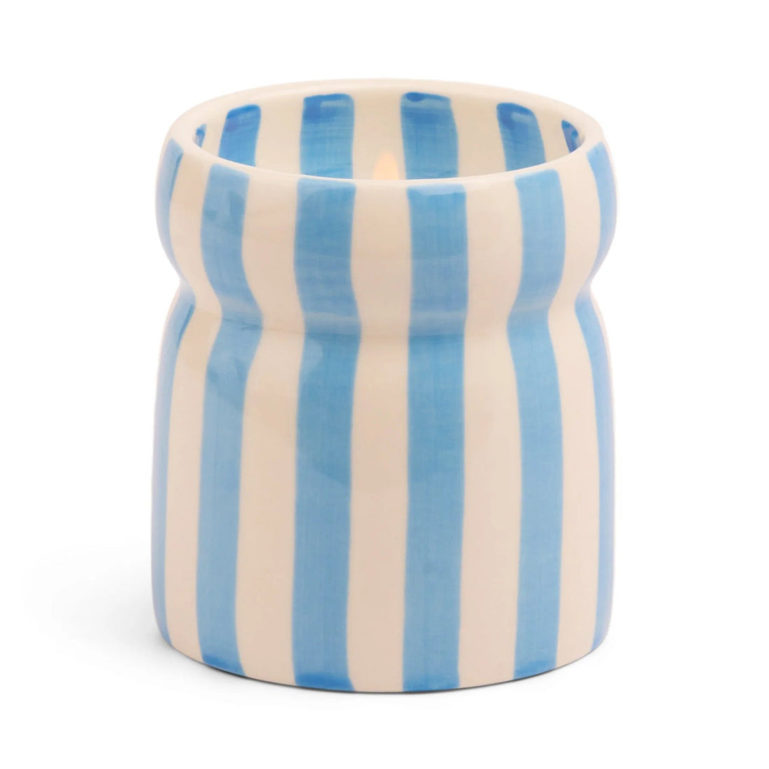 Paddywax A Cabana Blue Striped Lost At Sea Candle 226g