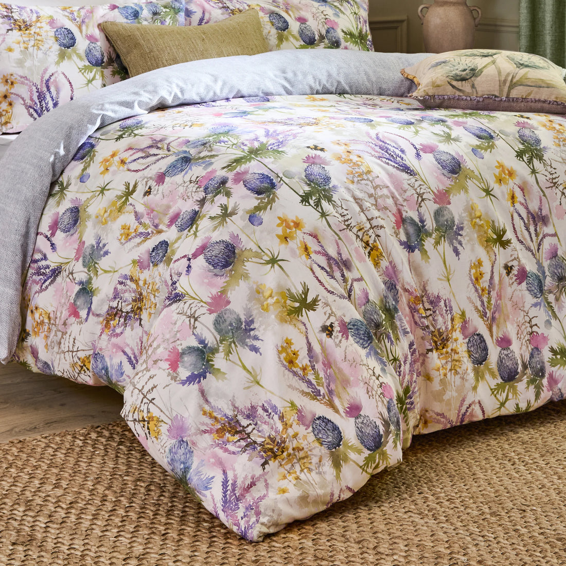 Voyage Maison Cluaran Soft Touch Duvet Cover Set Multicolour