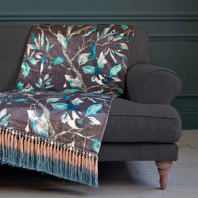 Voyage Maison Collector Printed Throw Onyx