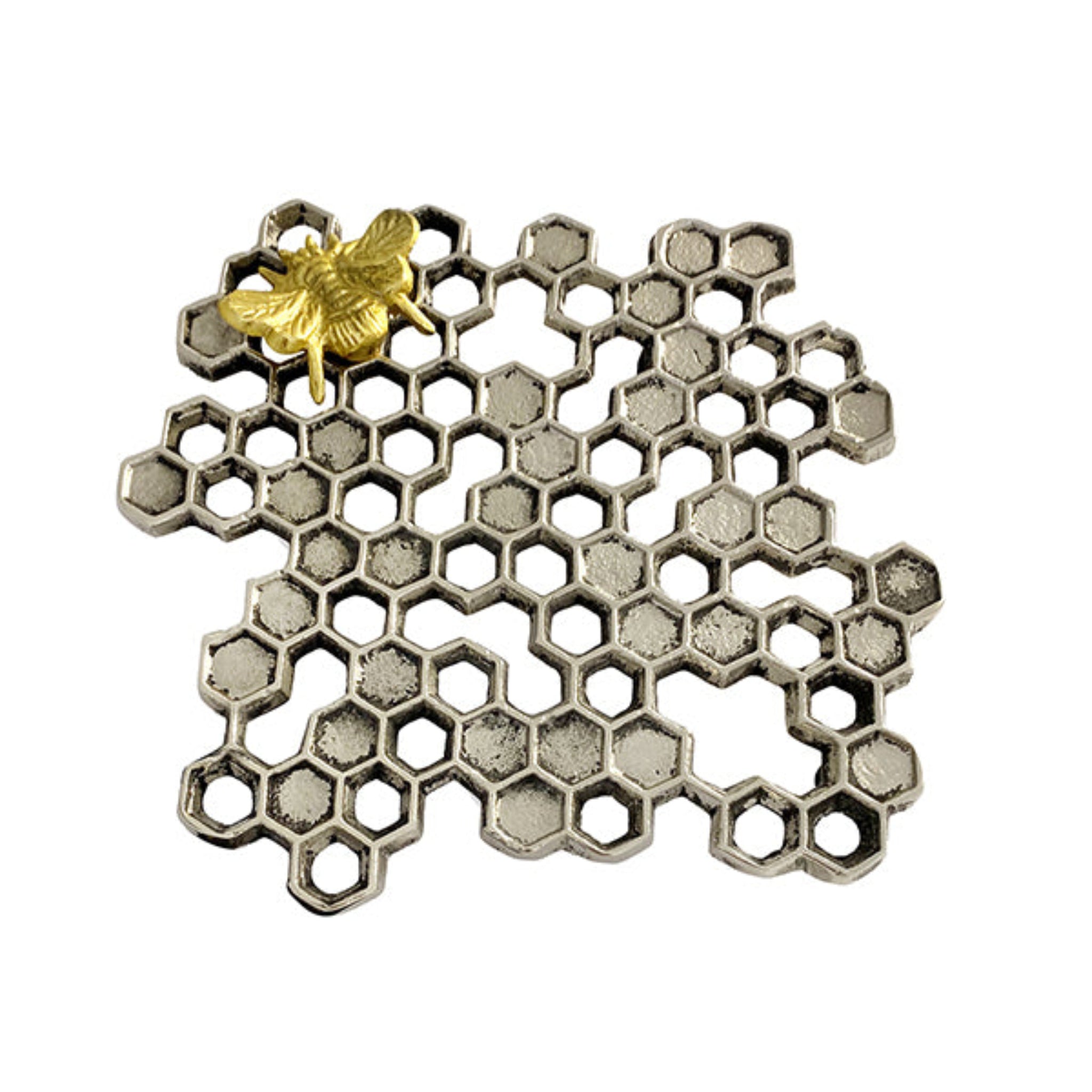 Culinary Concepts Buzzy Bee Honeycomb Trivet