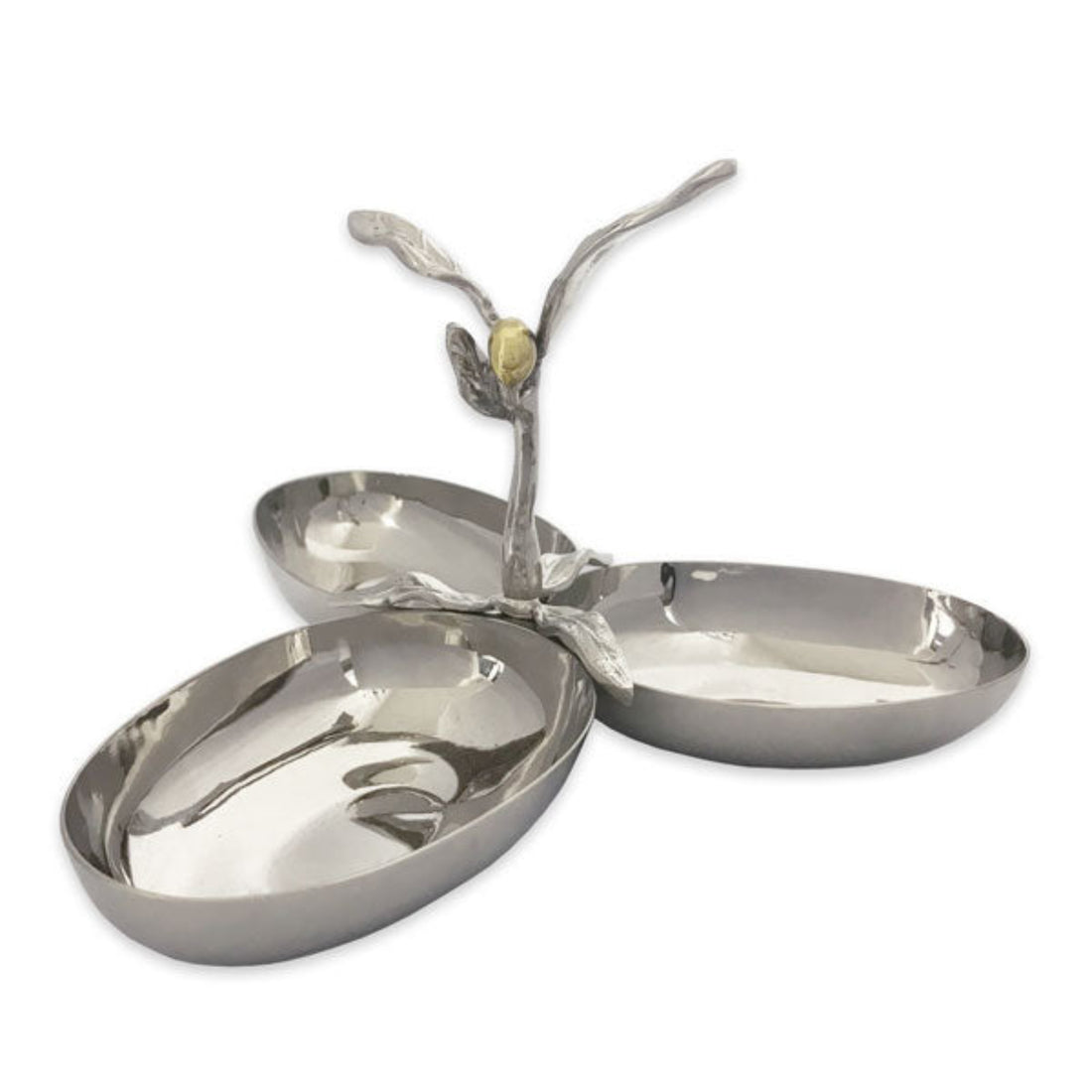 Culinary Concepts Olive Three Section Serving Dish