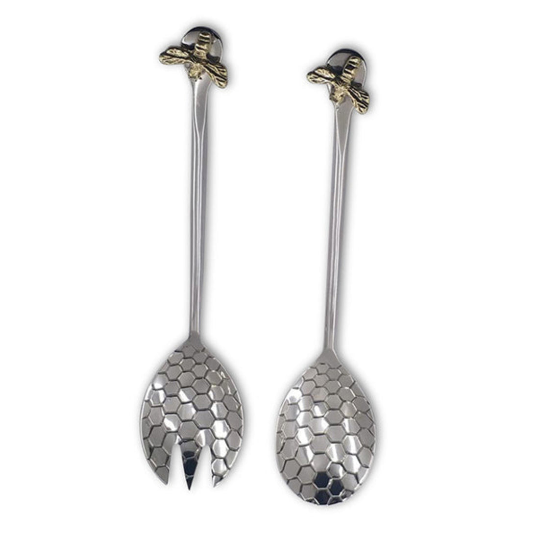 Culinary Concepts Queen Bee Honeycomb Salad Servers
