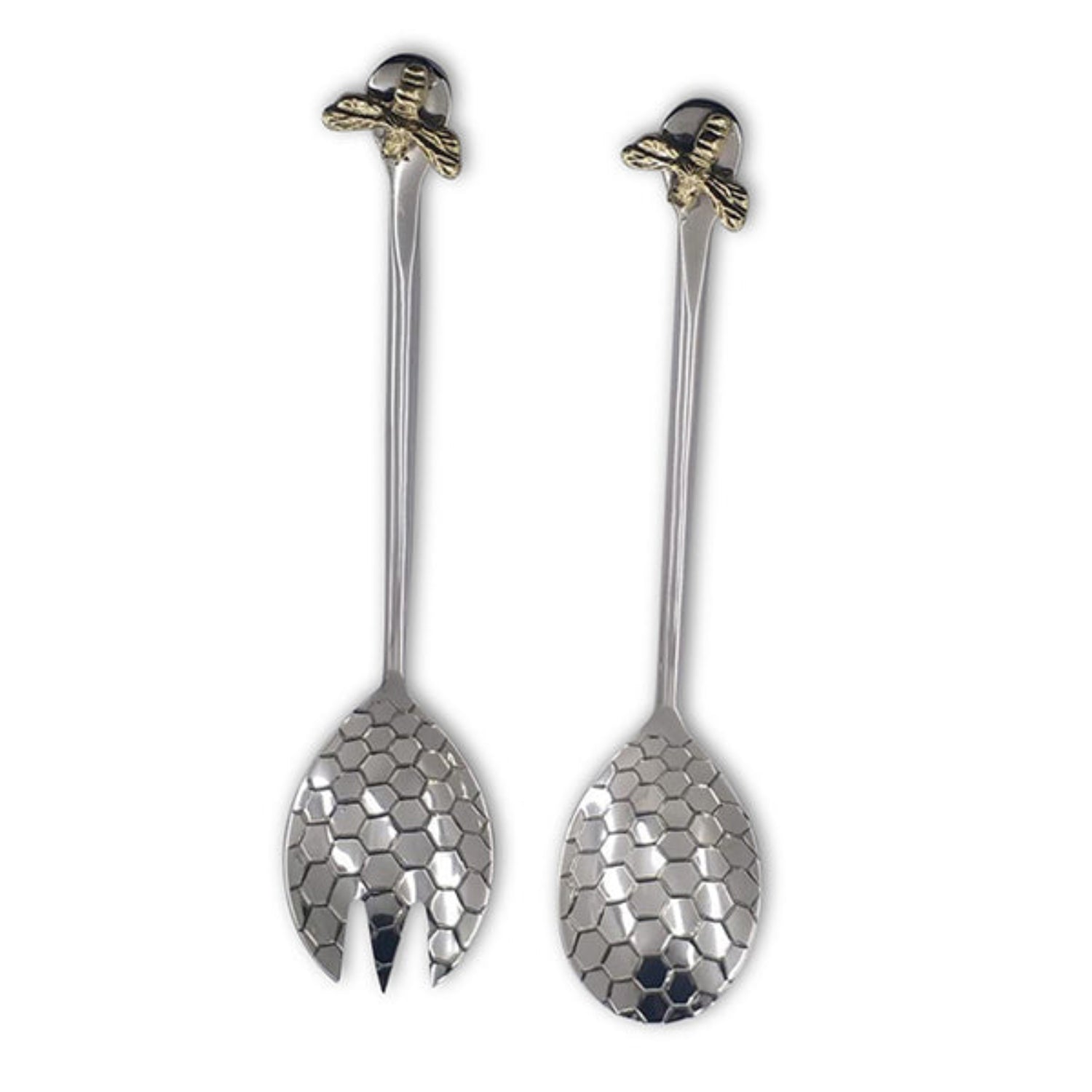 Culinary Concepts Queen Bee Honeycomb Salad Servers