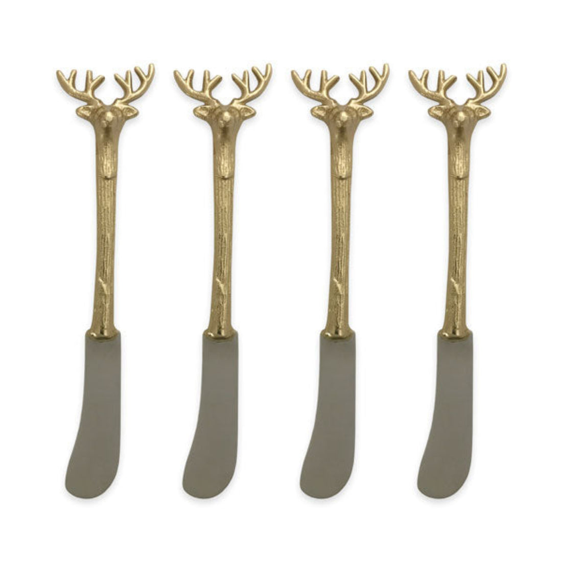 Culinary Concepts Set Of Four Golden Stag Spreaders