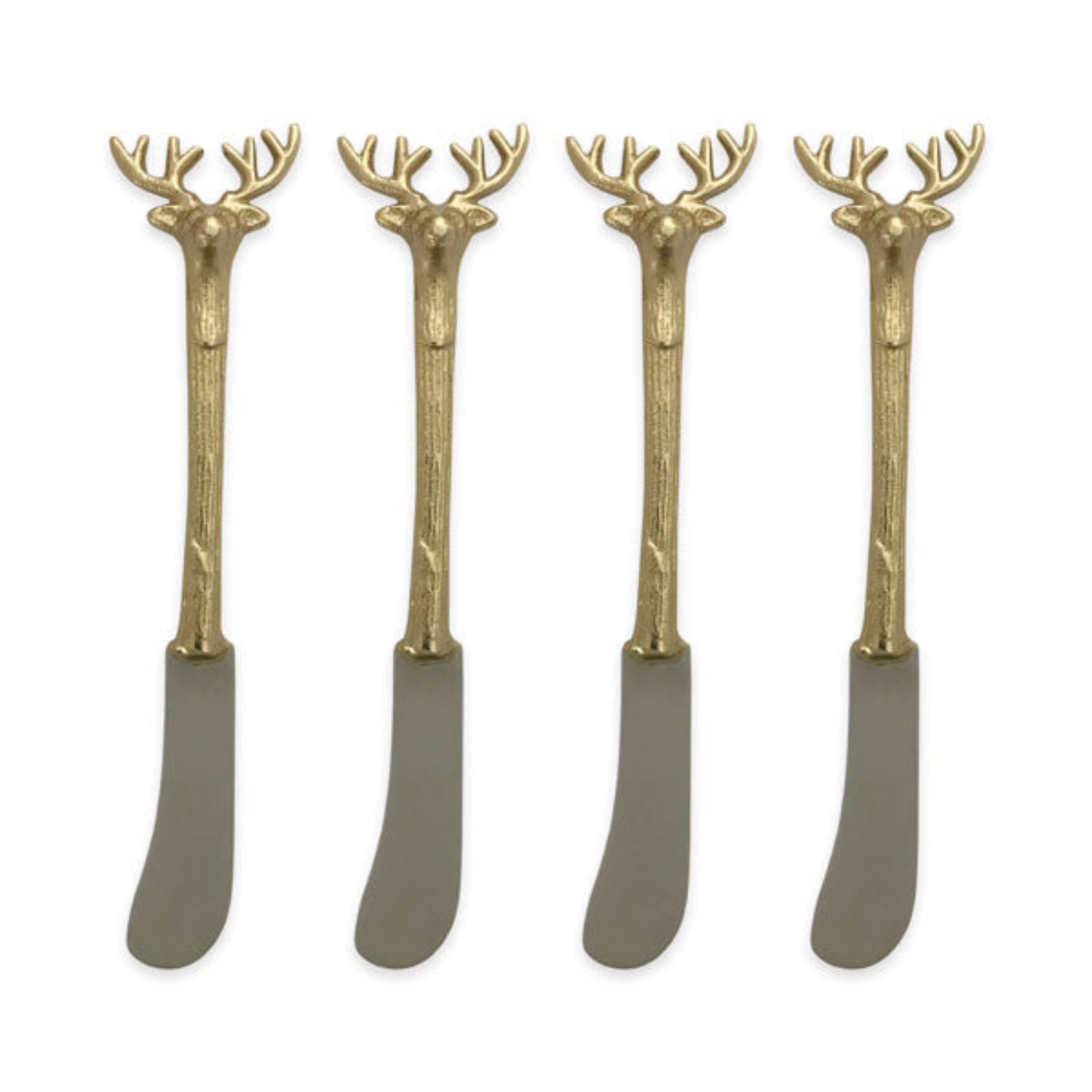 Culinary Concepts Set Of Four Golden Stag Spreaders
