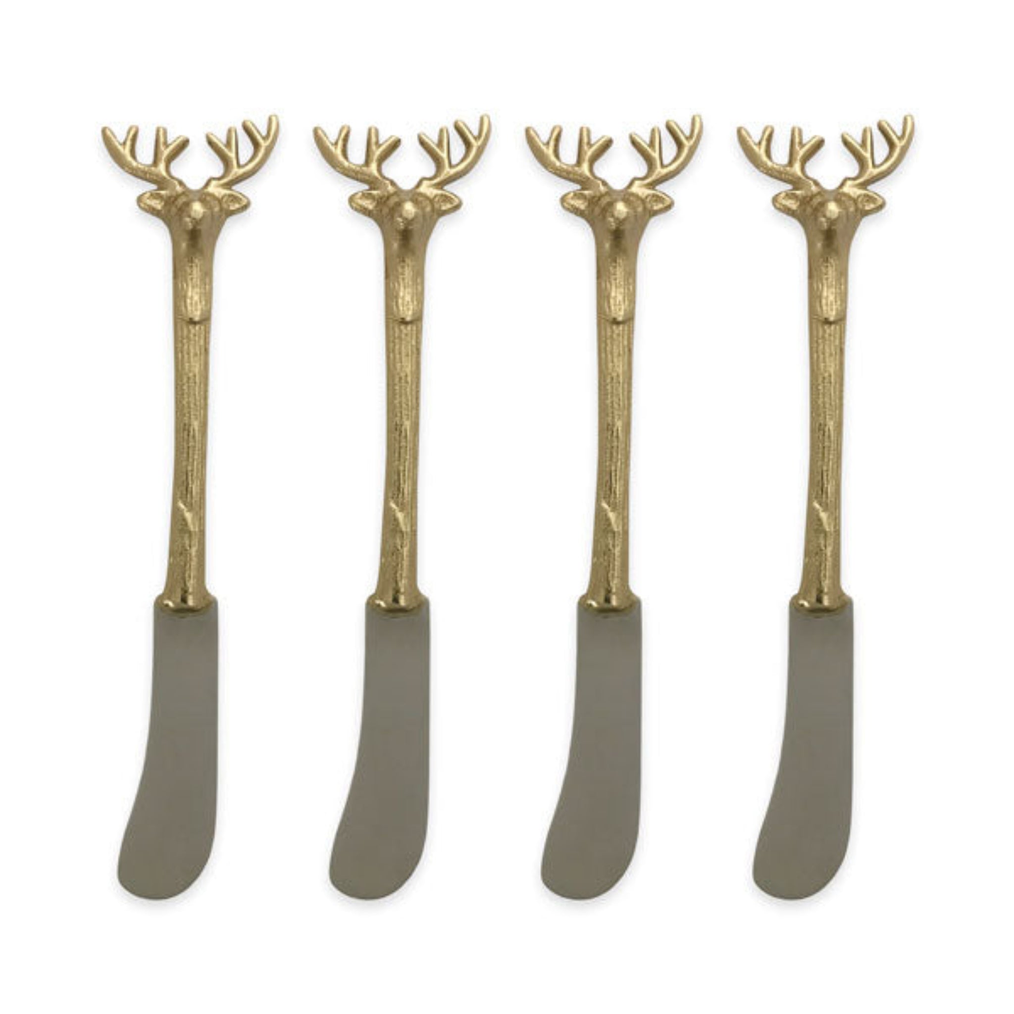 Culinary Concepts Set Of Four Golden Stag Spreaders